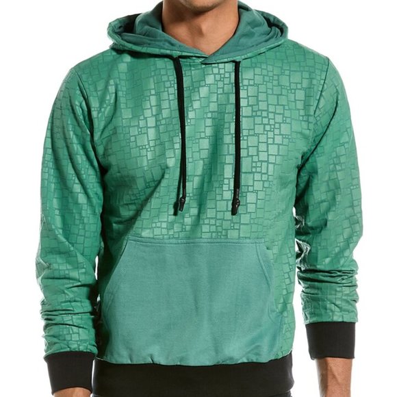 Eleven Paris Other - Eleven Paris Coated Hoodie - Fir Green